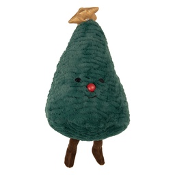 [KG035.022] Cuscino imbottito Verde Marrone 20x10x32 cm
