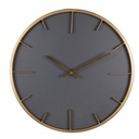 Wall Clock Grey Ø 45x4 cm / 1xAA