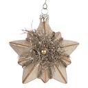 Weihnachtsanhänger Silberfarbig Goldfarbig 10x8x9 cm