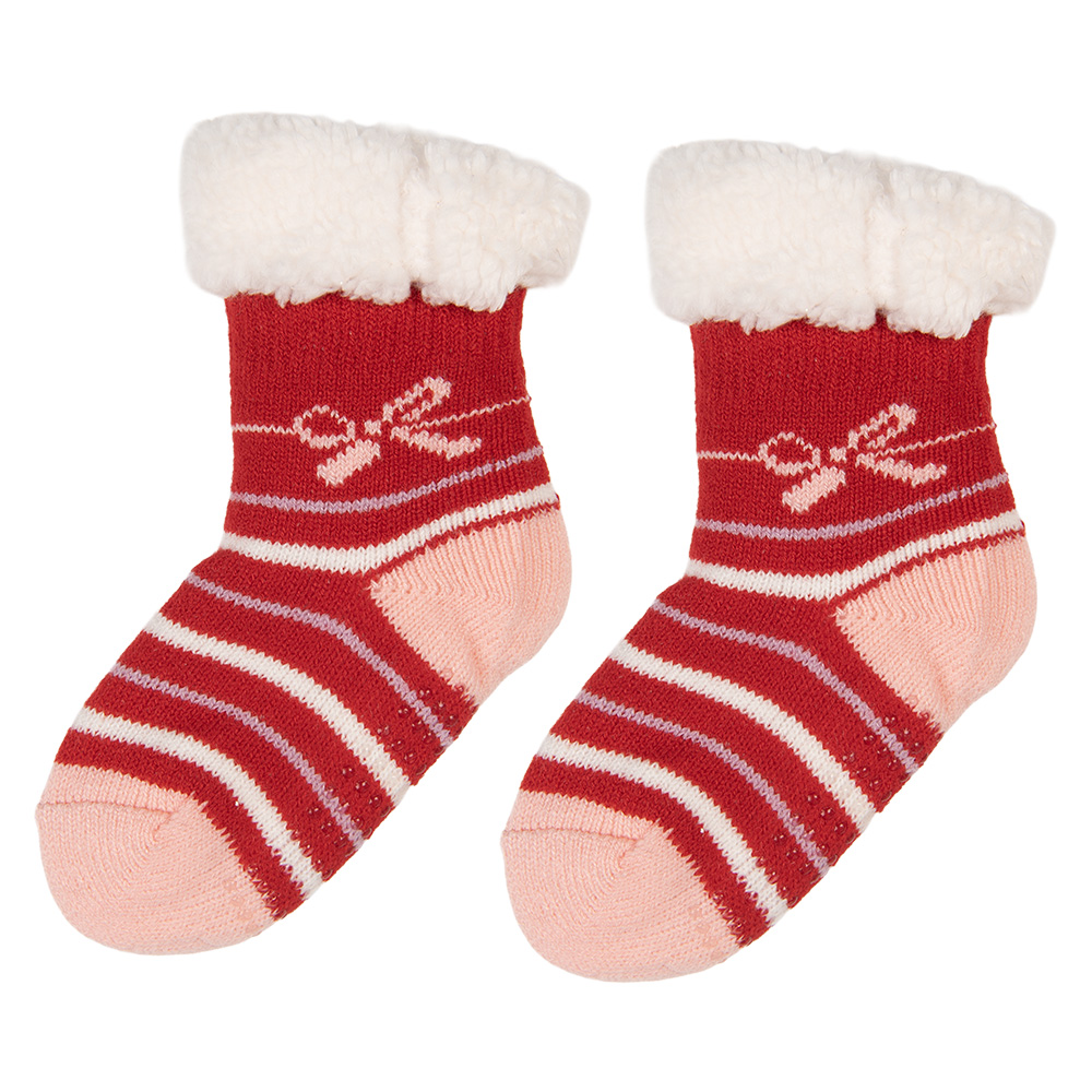 Children's socks Red Pink one size