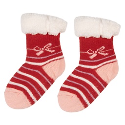[JZSKC0010] Kindersokken one size rood