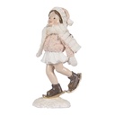 Decoration Girl Pink 4x3x10 cm