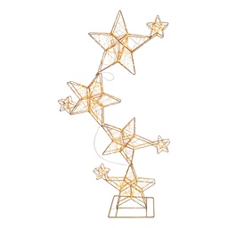 [6LMB0019] Vloerlamp Sterren 67x5x116 cm