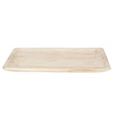 Clayre & Eef Decorative Serving Tray 51x32x4 cm Brown Wood