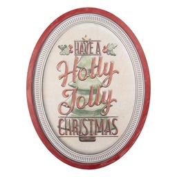 [5Y1482] Textschild Weiß Rot 62x2x47 cm