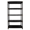 Armoire Noir 110x40x210 cm