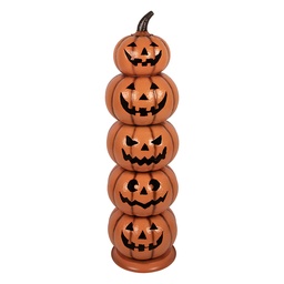 [5Y1458] Decorazione Zucca Arancio Ø 36x113 cm
