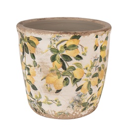 [6CE1609S] Decoratie bloempot Ø 13x12 cm