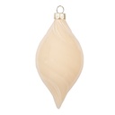 Palla di natale Beige Ø 7x13 cm