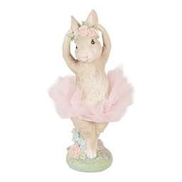 [6PR6078] Decoratie konijn 10x9x27 cm