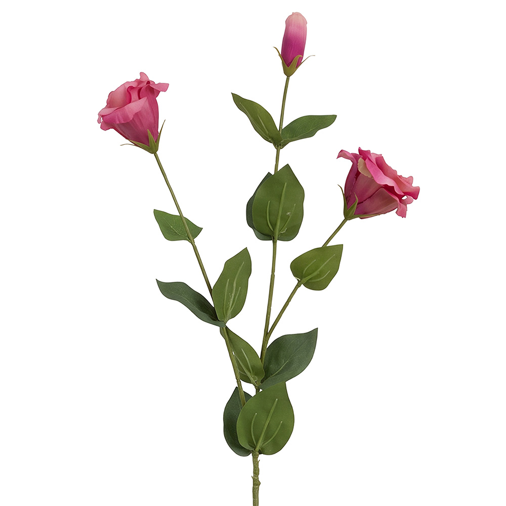 Branche de décoration avec fleurs Rose Vert 72 cm