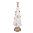 Natalizie Albero di natale Bianco Marrone Ø 12x38 cm