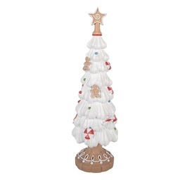 [6PR6355] Decoratie kerstboom Ø 12x38 cm