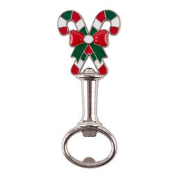[67032] Ouvre-bouteille couleur Argent 4x1x15 cm