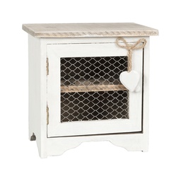[62594] Egg Cabinet White 19x14x19 cm