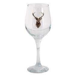 [6GL4086] Bicchiere di vino Trasparente, Marrone Ø 7x21 cm / 300 ml