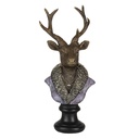 Image de décoration cerf Marron, Violet 10x9x23 cm