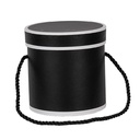 Boite cadeau Noir Ø 12x12 cm
