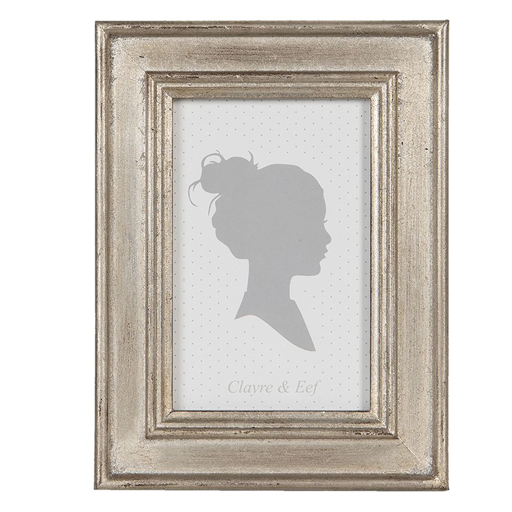 Cadre photo Couleur argent 16x2x21 cm / 10x15 cm