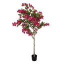 Decorative Bougainvillea tree Pink Green 55x55x130 cm