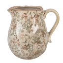 Dekorativer Krug Beige Grün 20x16x20 cm