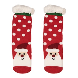 [JZSK0039] Socken Rot Weiß one size