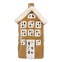 Dekoration Haus Braun Beige 12x8x19 cm