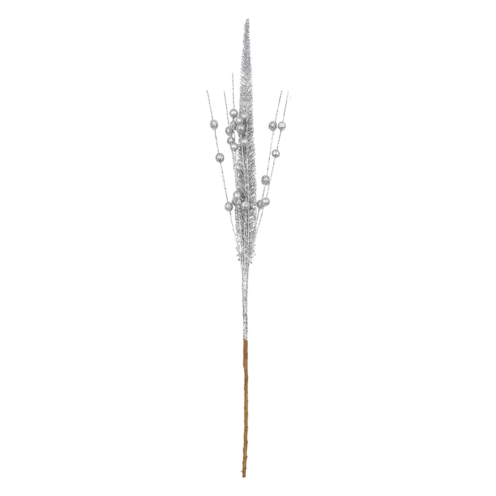 Décoration de Noël Couleur argent 57 cm