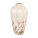 Vaso Beige Rosa Ø 21x34 cm