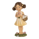 Decoration child Yellow 6x4x13 cm