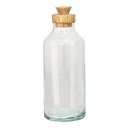 Barattolo con Coperchio Trasparente Ø 7x21 cm