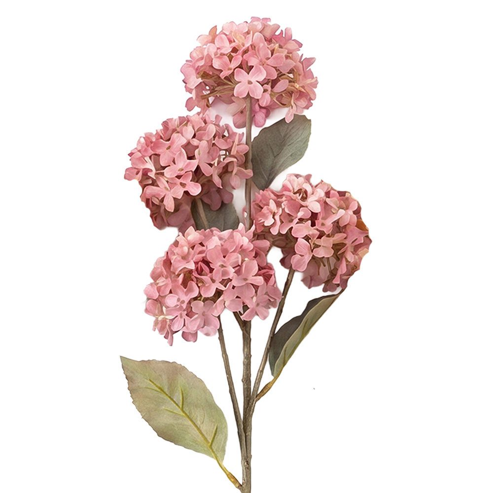 Branche décorative avec fleurs Rose 70 cm