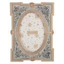 Picture Frame Blue Gold colored 15x2x21 cm / 10x15 cm