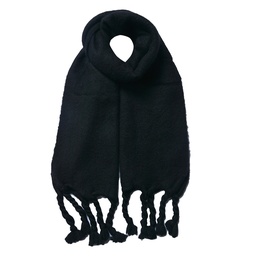 [JZSC0790Z] Foulard femme Noir 40x200 cm