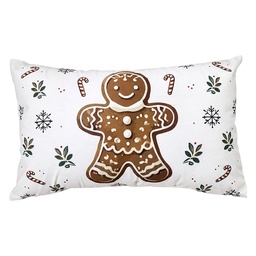 [CGM36V] Cushion filled Beige Brown 30x50x4 cm