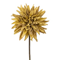 [6PL0439GR] Decoratie tak met bloemen 50 cm