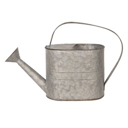 [6Y3729] Annaffiatoio Decorativo Grigio 40x14x25 cm