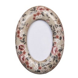 [2F1276] Bilderrahmen Beige Rosa 13x3x18 cm / 9x13 cm