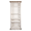Armoire ajustable Blanc 80x36x195 cm