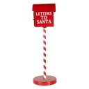 Boîte aux lettres Rouge Blanc Ø 15x50 cm