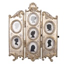 Cadre photo Couleur argent 19x2x23 cm / 4x5 cm (7)