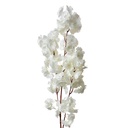 Deko Ast mit Blumen Weiß 24x8x100 cm