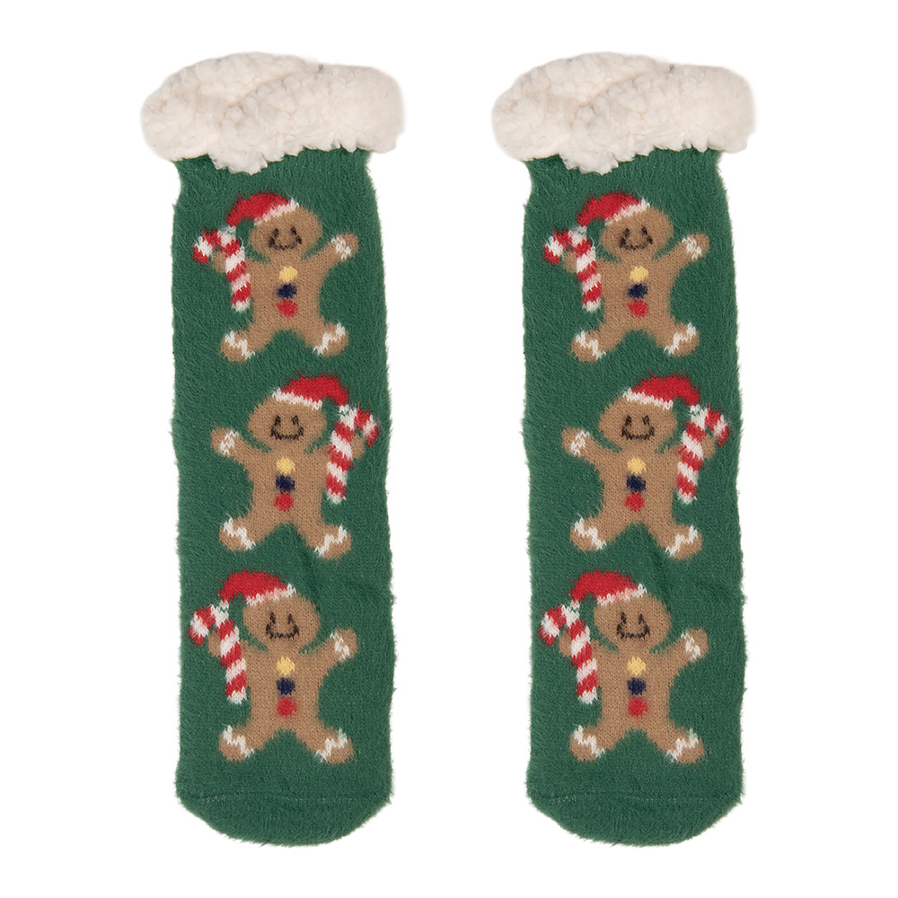 Socks Green Brown one size