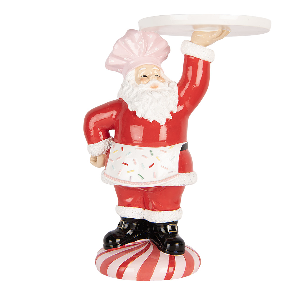 Decoratie kerstman 21x14x27 cm