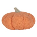 Decoration Pumpkin Orange Green Ø 35x22 cm