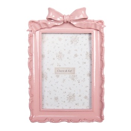 [2F1286] Picture Frame Pink 15x4x21 cm / 10x15 cm