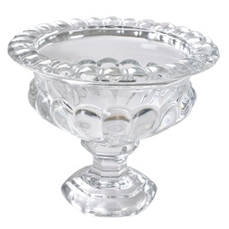 [6GL4416] Bowl Glass Transparent Ø 19x15 cm