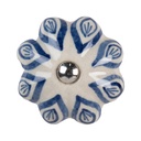 Doorknob Blue Beige Ø 5x5 cm / S3 cm