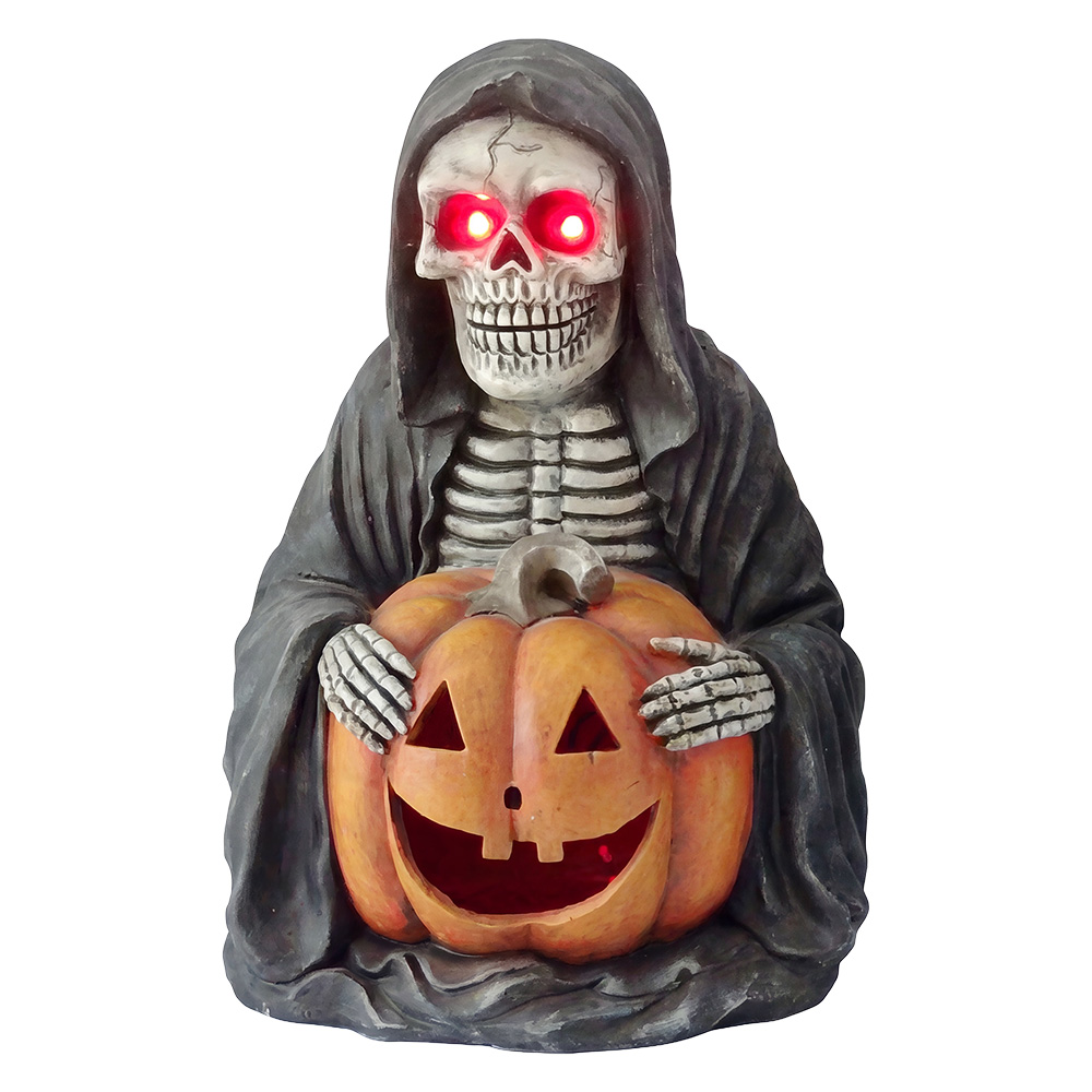 Decoration Skeleton Black White 38x33x54 cm