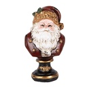 Décoration de Noël père Noël Rouge Blanc 9x8x15 cm